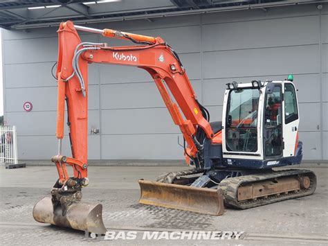 kubota midi excavator specs